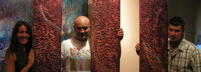 Fractalage Artists (Founder Derek K. Nielsen center)